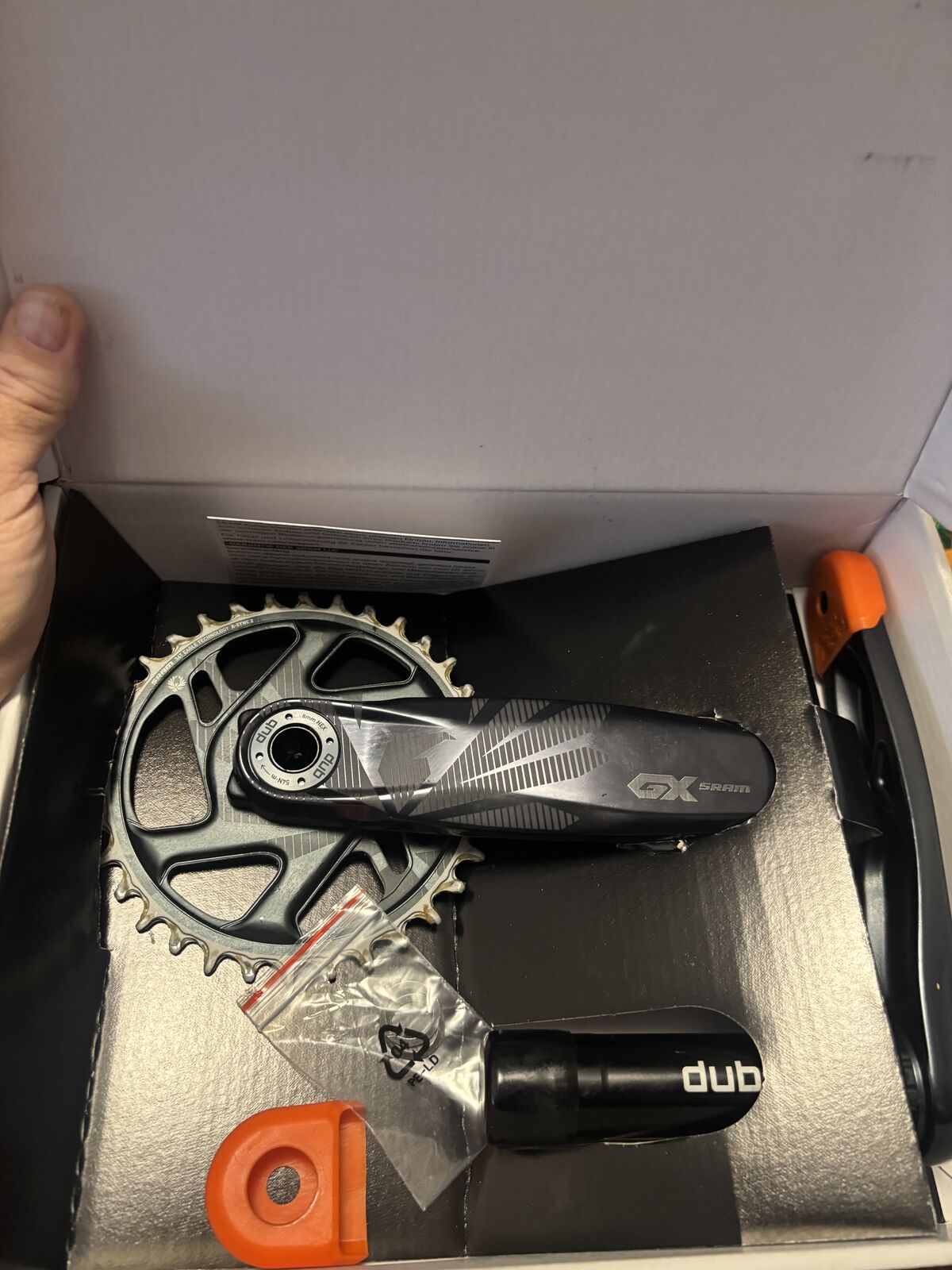 New SRAM GX boost crankset