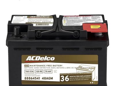 ACDelco Gold 48AGM BCI Group 48 Battery 760 CCA