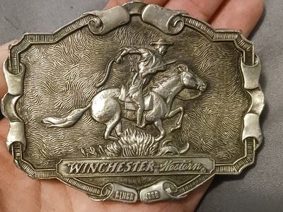 winchester belt buckle