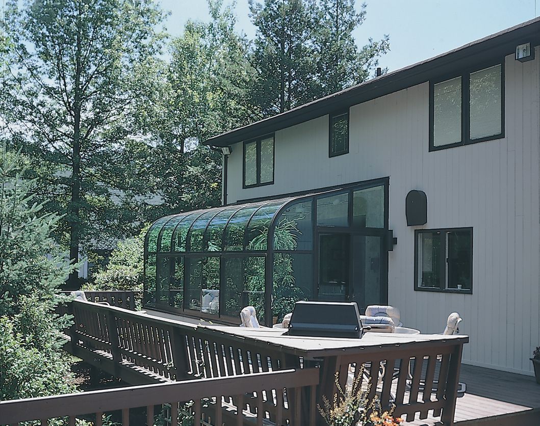 Brand New Curved Eave Solarium For Sale