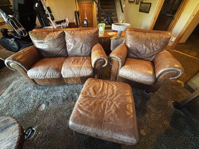 Leather Couch set FREE