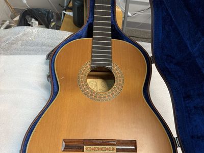 Vintage Queen Acoustic Guitar - NEEDS REPAIR