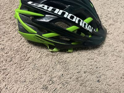 Cannondale Cypher Bicycle Helmet - Black/Neon Green - Excellent Condition
