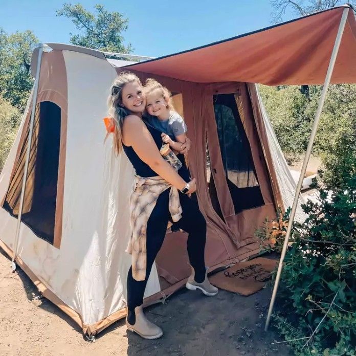 Brand new 10'x14' White Duck canvas tent