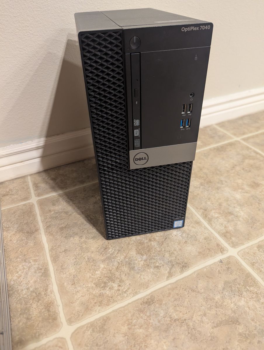 Dell OptiPlex 7040 SFF Desktop PC Intel Core i5-6500 3.20 GHz 8GB RAM 256GB NVMe Windows 11 Pro