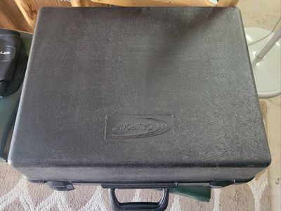 Califone 1210AV-PS Stereo Listening Center with 10-Position Jackbox & Headphones in Hard Case
