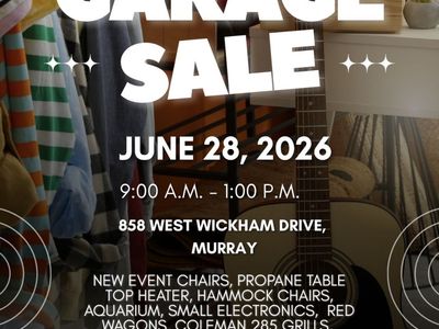 Garage Sale - New Event Chairs, Propane Table, Hammock Chairs, Electronics, Yamaha Bolt R Spec 950CC & so much More!
