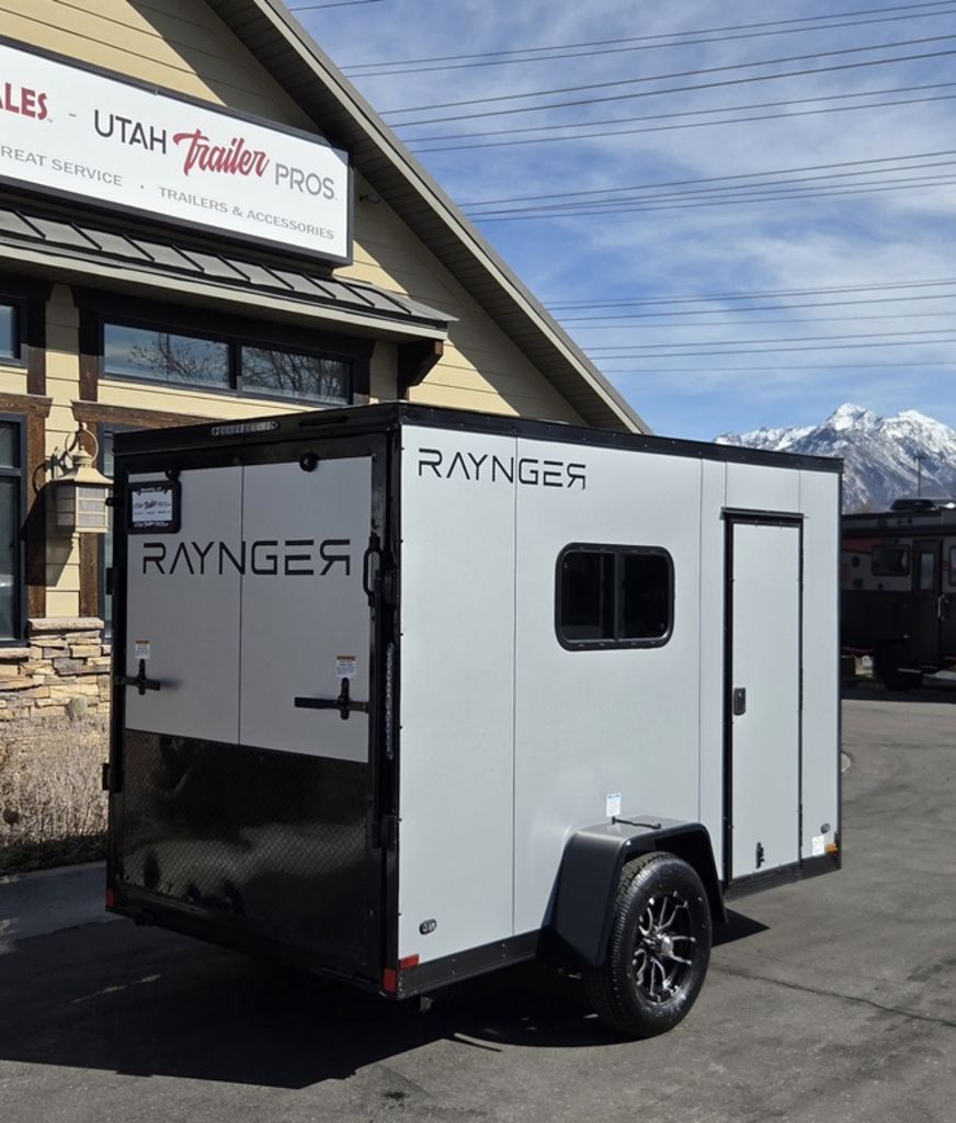 5x10 Mini/Light/Small Toy Hauler Travel Trailer Enclosed Cargo RAYNGER 2026