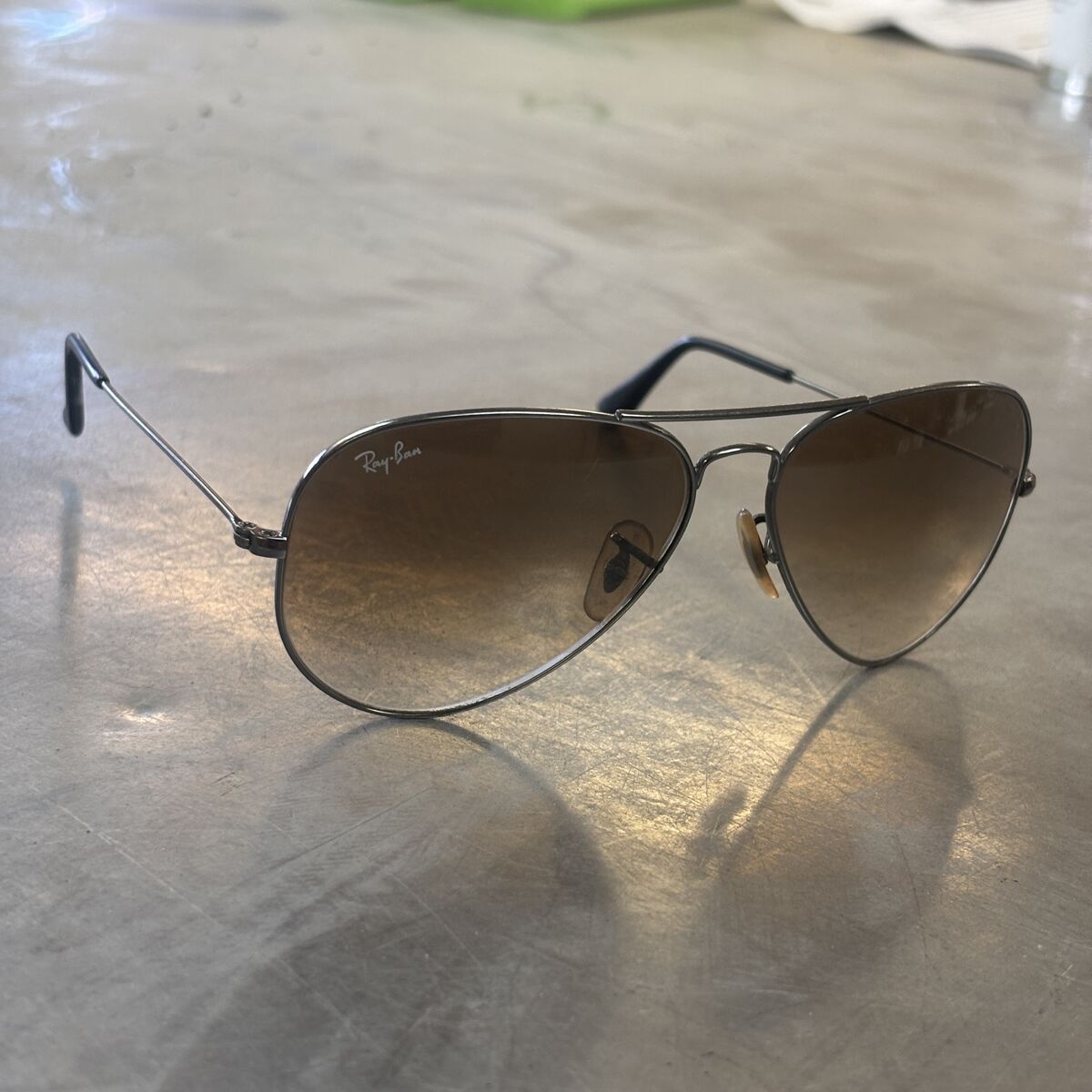 Ray-Ban Metal Aviator sunglasses brown/brown