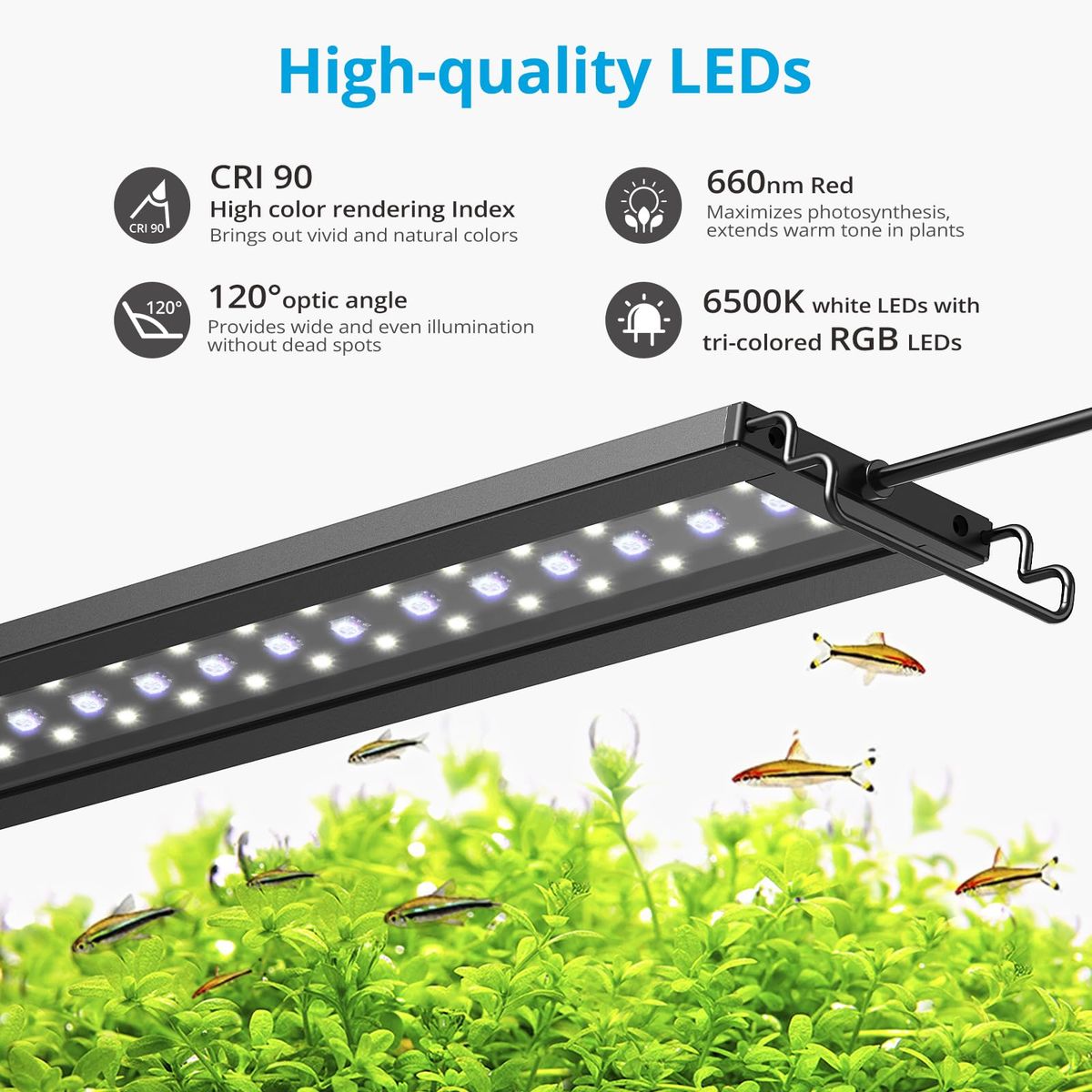 Aquarium Light, 48-60 Inches, Full Spectrum