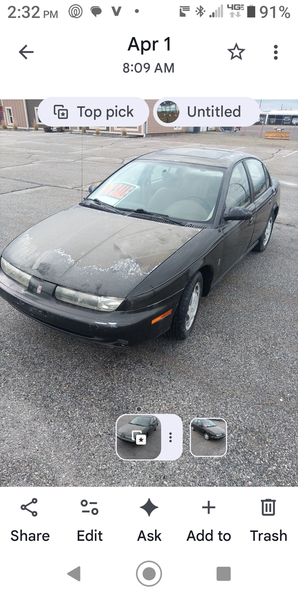 1996 Saturn S-series SL2