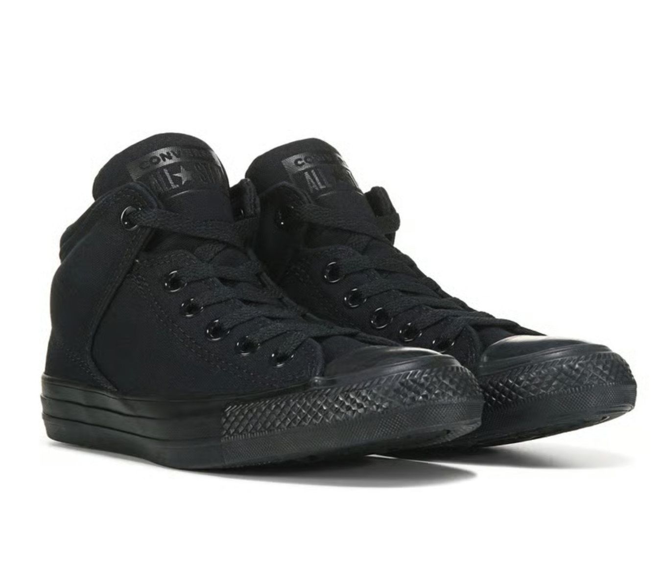 Black converse shoes