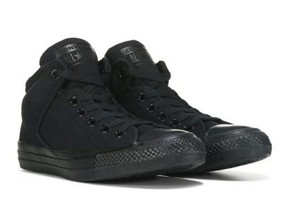 Black converse shoes