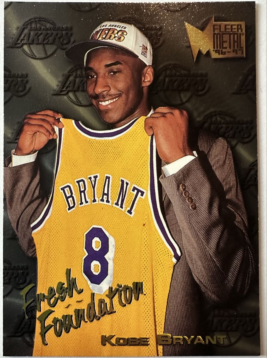 Kobe Bryant Rookie Card 1996 Fleer Metal – Lakers