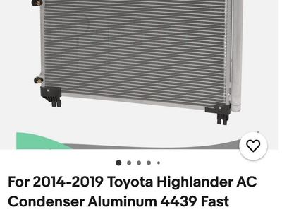 2014-2019 Toyota HighLander AC Condenser