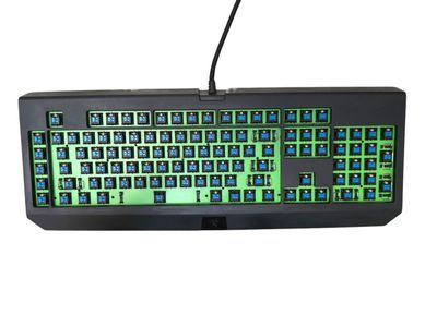 Razer BlackWidow Ultimate 2013 Mechanical Gaming Keyboard Tested Cleaned Working
