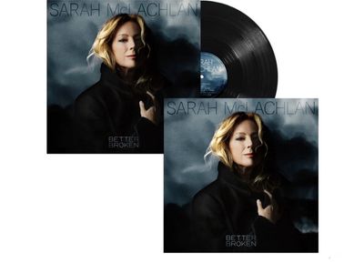 Sarah McLachlan-SIGNED Better Broken Black Vinyl