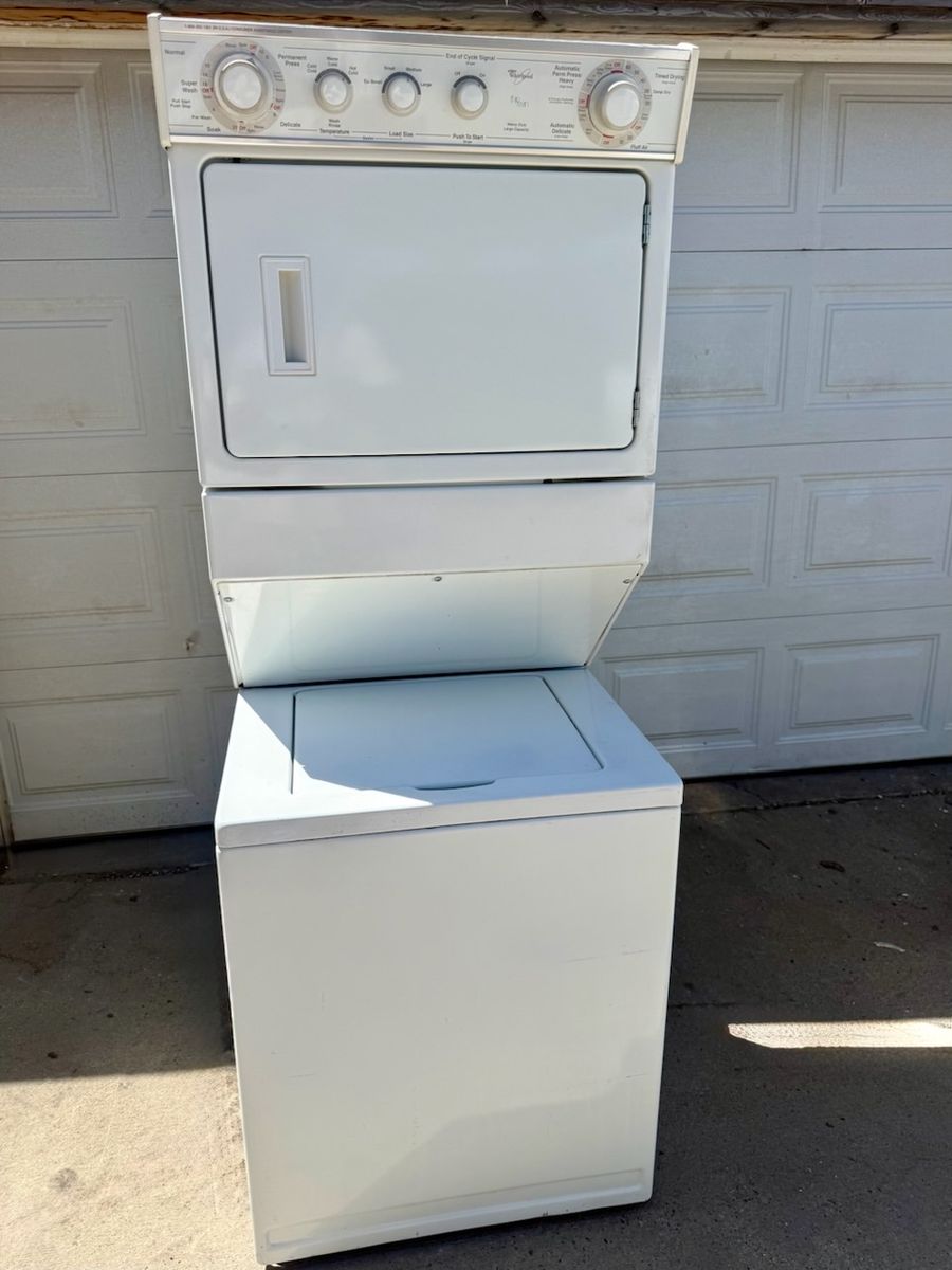 Whirlpool full size GAS Stackset,free delivery