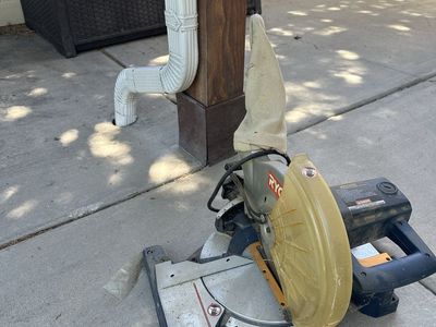 RYOBI 10 in. Compound Miter Saw, Used - Great for DIY and Pro Projects