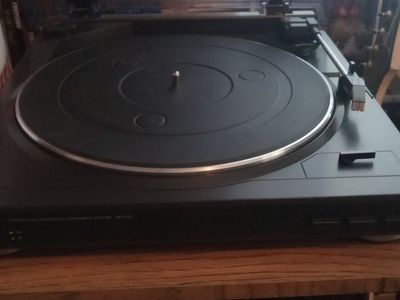 Audio Technica turntable with NAD preamp