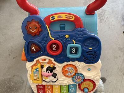 VTech Sit-to-Stand Learning Walker - Interactive Baby Push Toy with Lights & Sounds