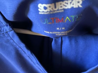 SCRUBSTAR Ultimate Royal Blue Scrub Set - Women's - Polyester with Pockets