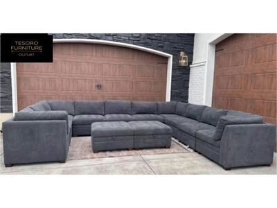 MEGA 12 PIECE MODULAR SECTIONAL SALE ENDS JUNE 1st WE OFFER DELIVERY