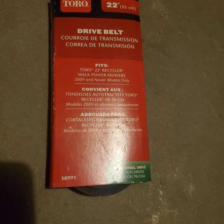 TORO 22" Recycler Mower Drive Belt 22-in (55 cm)