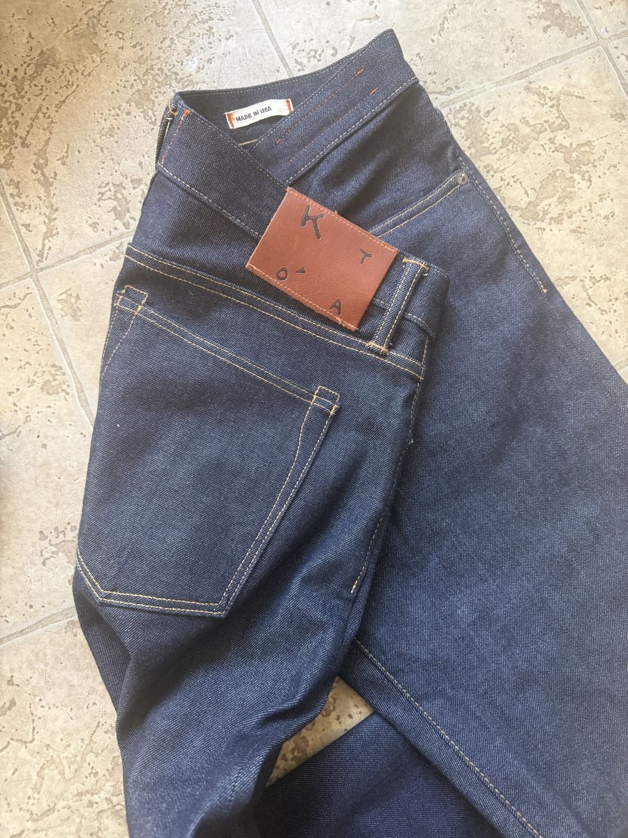 Kato Jeans Selvedge Made in US New 32 waist Men’s