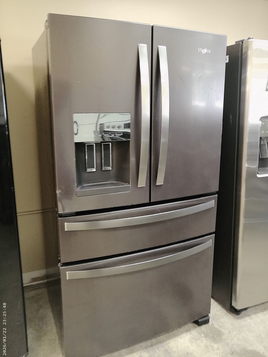 25 cf French Door Refrigerator~Works Great~90 Day Guarantee