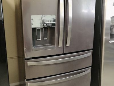25 cf French Door Refrigerator~Works Great~90 Day Guarantee