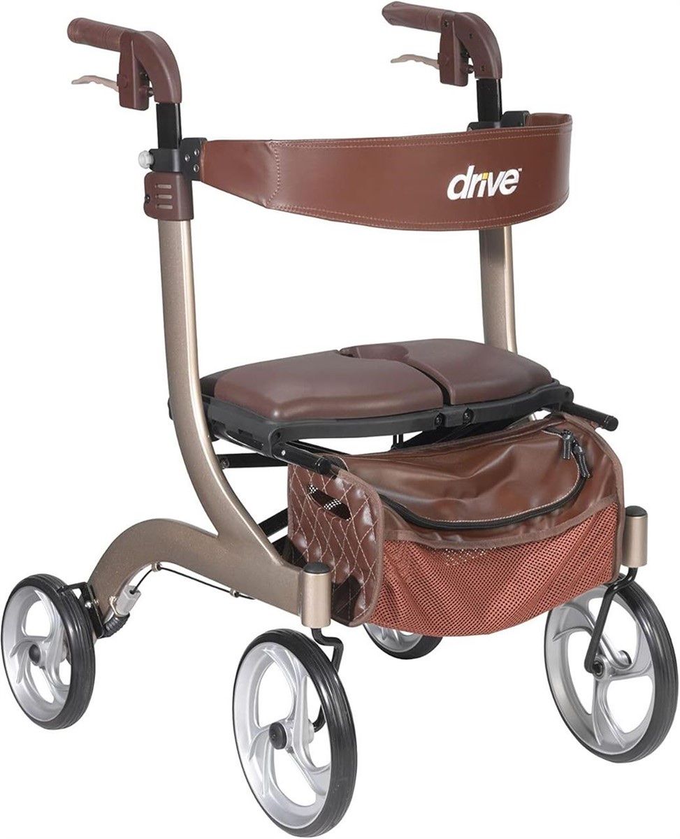 Drive Medical Nitro DLX Foldable Rollator