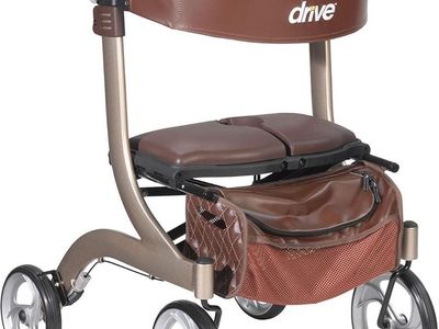 Drive Medical Nitro DLX Foldable Rollator
