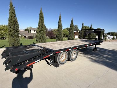 24ft Byson flatbed trailer