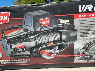 Warn VR evo winch 12,000 lbs