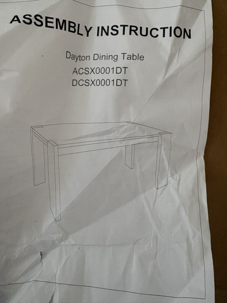 Dining Room Table