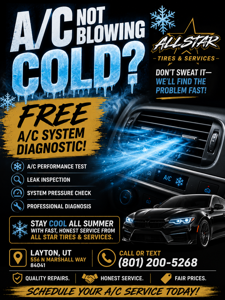 🥶 A/C NOT BLOWING COLD? ️