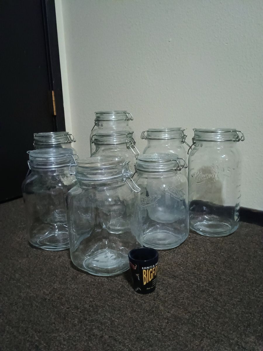 Extra Large Food Storage Mason Jars