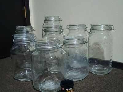 Extra Large Food Storage Mason Jars