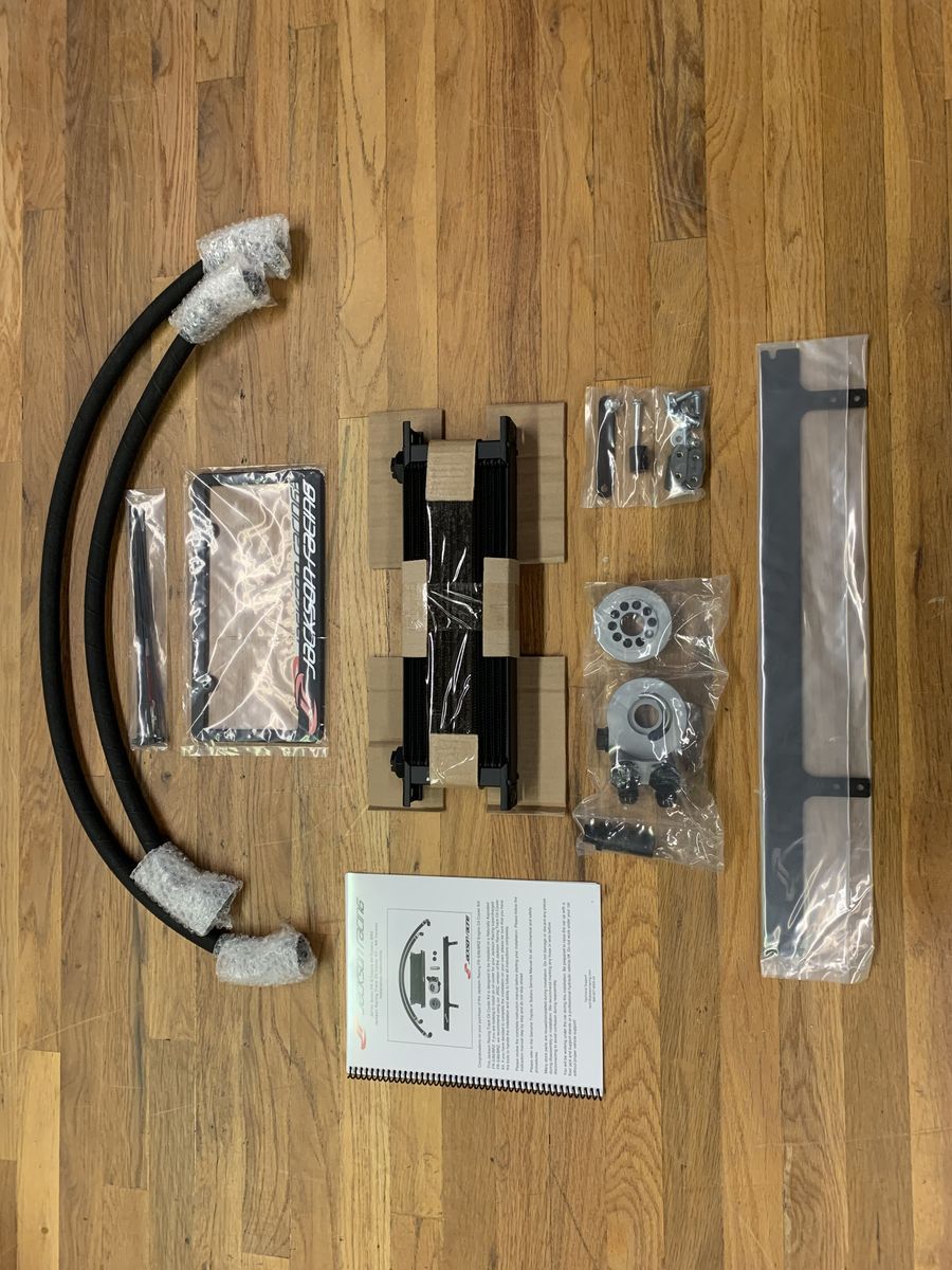Jackson Racing Track Oil Cooler Kit for 13-2020 Subaru BRZ & FRS 1500-07-1038B