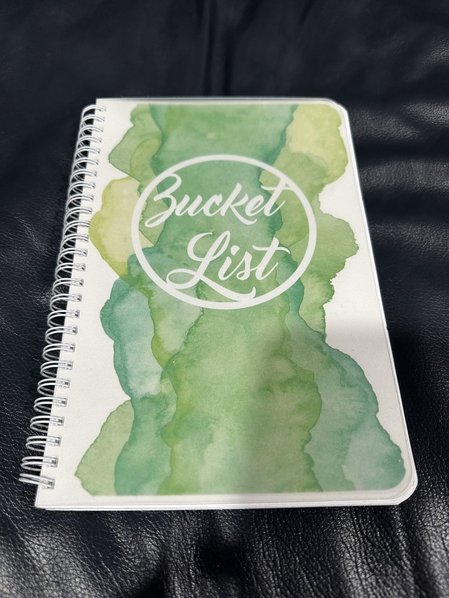 Bucket List Journal Notebook