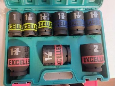 new impact socket set 1 inch nuevo