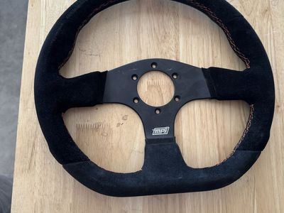 MPI 13” suede steering wheel