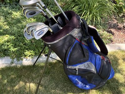 Men’s Cobra Pinseeker Ogio Golf Clubs Set for sale
