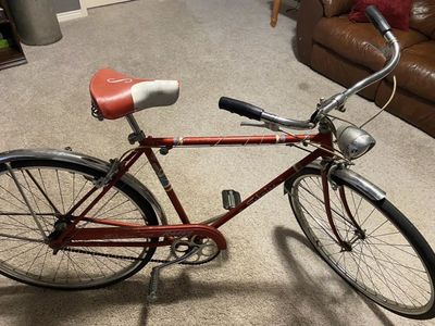 1968 Schwinn Deluxe Racer Bicycle w/generator