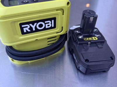 Ryobi Digital Programmable Inflator With Battery