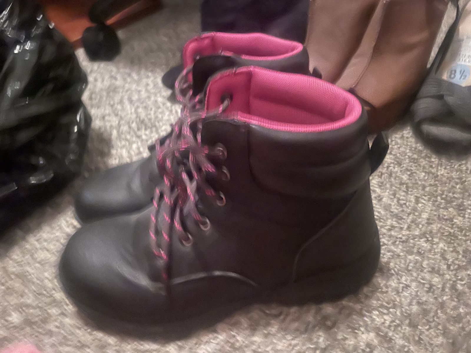 Brahma steel toe water resistant slip resistant women’s boots