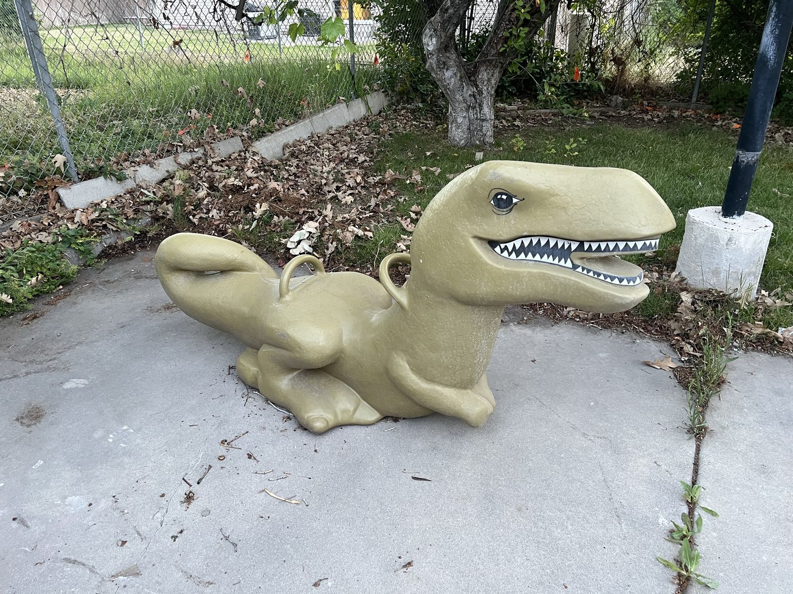 Vintage Dinosaur Playground Climber