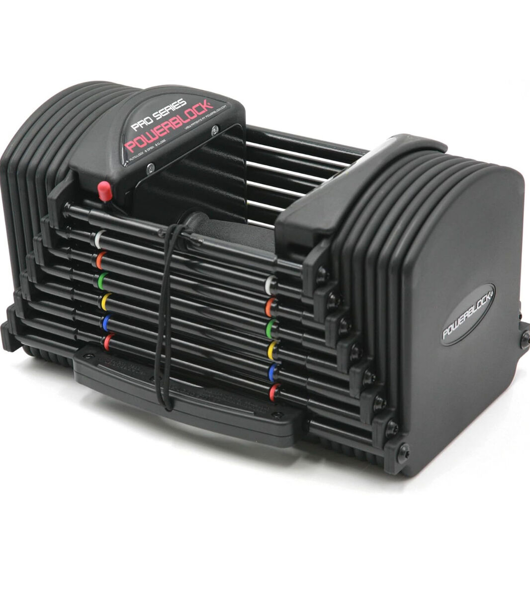 Single PowerBlock Pro 50 Adjustable Dumbbell 5-50 lb. Dumbbells, New in box