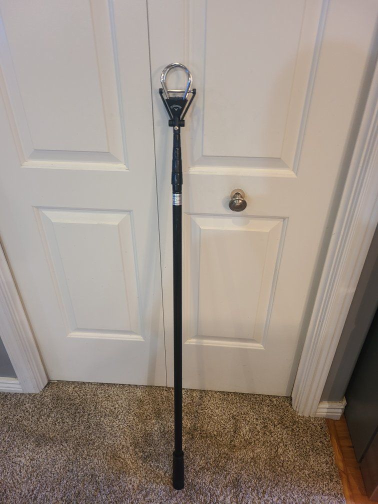 15' Callaway Golf Ball Retriever for Water, Telescopic with Dual-Zip Headcover